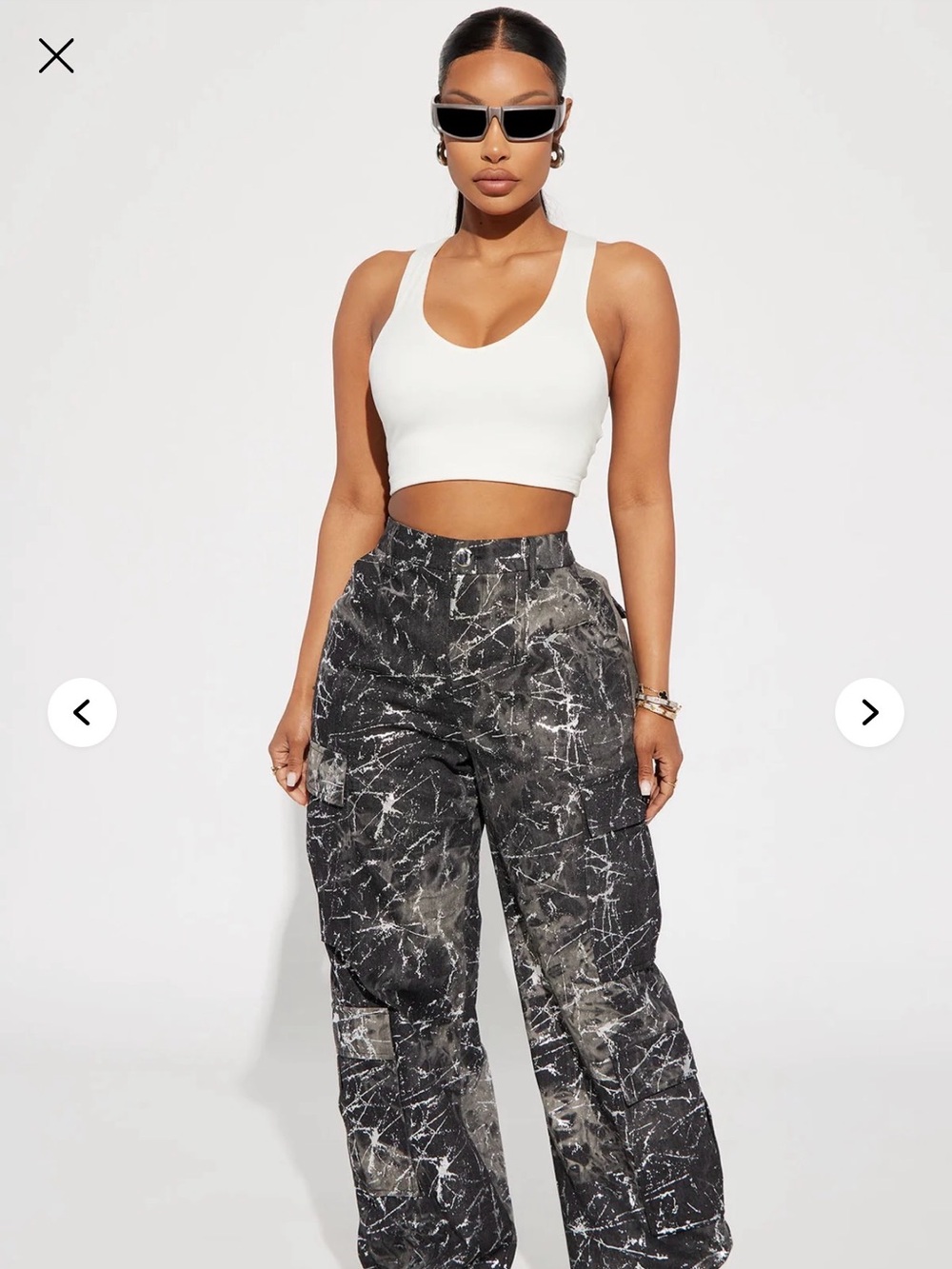 Racer Back Crop Top